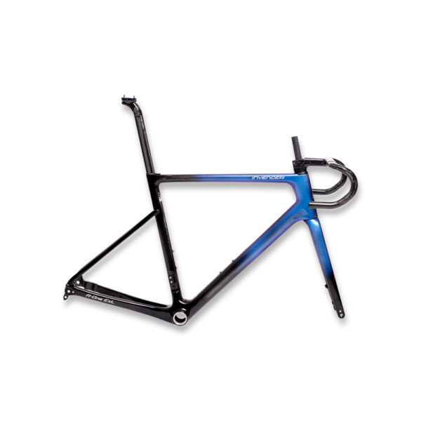 Bundel - Frameset R-One Performance Extra Lite (Twist Color's Blue Purple)